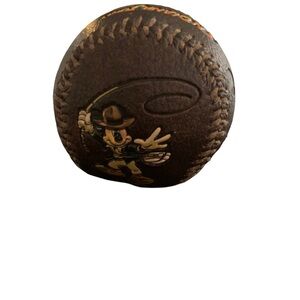 Walt Disney World Indiana Jones Mickey Mouse Baseball Ball Lucas Film 2008 Parks